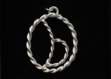 Anhänger Initiale, Silber