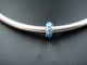Charm, metal with rhinestones for Talena 6mm