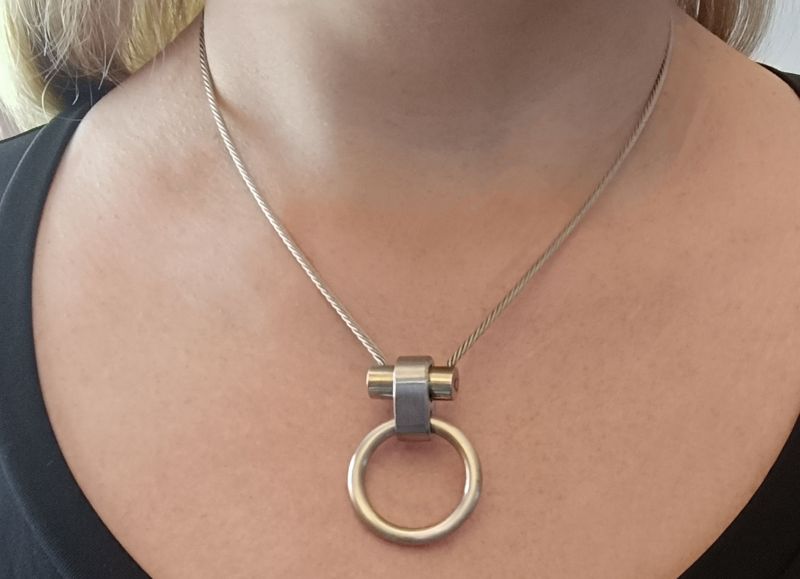 Necklace Nyxara, lockable