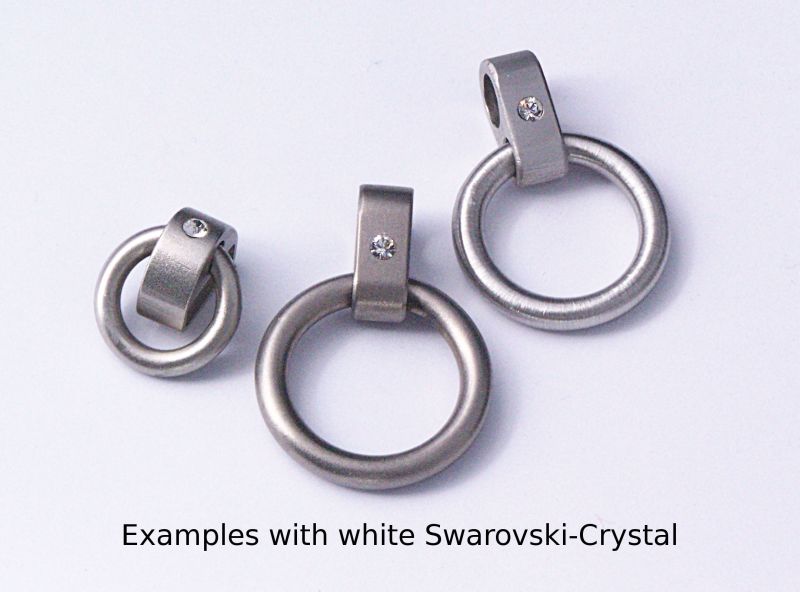 Swarovski crystal - only additional to a piece of jewellery