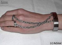 Armreif mit verbundenen Ringen