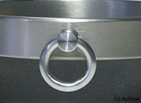 Classic bolt with ring, titanium